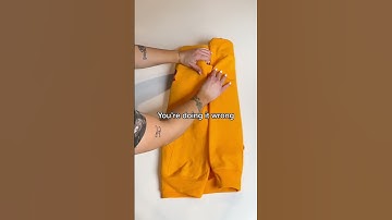 Learn How to Fold a Hoodie to COMPLETE Space Saving Perfection! 💛