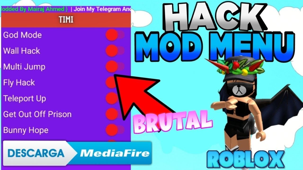 TESTEI O MELHOR MOD MENU PARA ROBLOX 🤑 APK MOD MENU ATUALIZADO V2.537.294  DOWNLOAD MEDIAFIRE? 2022 