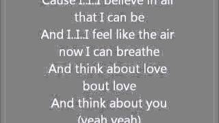 Video thumbnail of "I Believe - Indiana Evans (lyrics)"