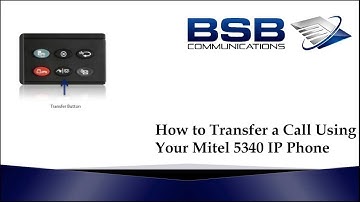 Mitel 5340 Transfering Calls