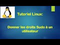 Linux tutoriel  48 configurer sudo et utiliser la commande sudo sans mot de passe sous linux