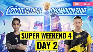 [Malay] PMGC 2020 League SW4D2 | Qualcomm | PUBG MOBILE Global Championship | Super Weekend 4 Day 2