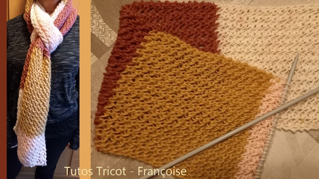 Tricoter Une Charpe Dbutantnull