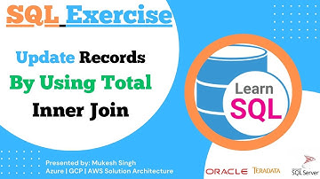 SQL Exercise - How to UPDATE Records By Using INNER JOIN