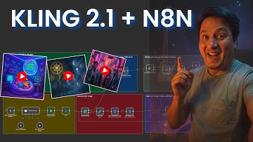 AI Made My Video Ideas Way Cooler Than I Could! n8n + Kling AI 2.1