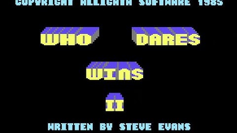 C64 - Who Dares Wins II