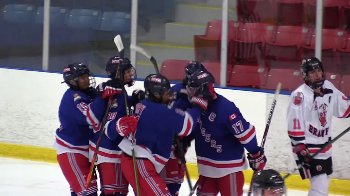 Myles Perry's First OJHL Hat Trick