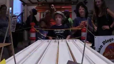 Sunday "Bottle Boat Regatta" Timelapse @ Maker Faire San Diego