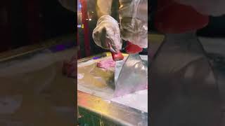 Ice Cream Rolls street food *AMAZING* 