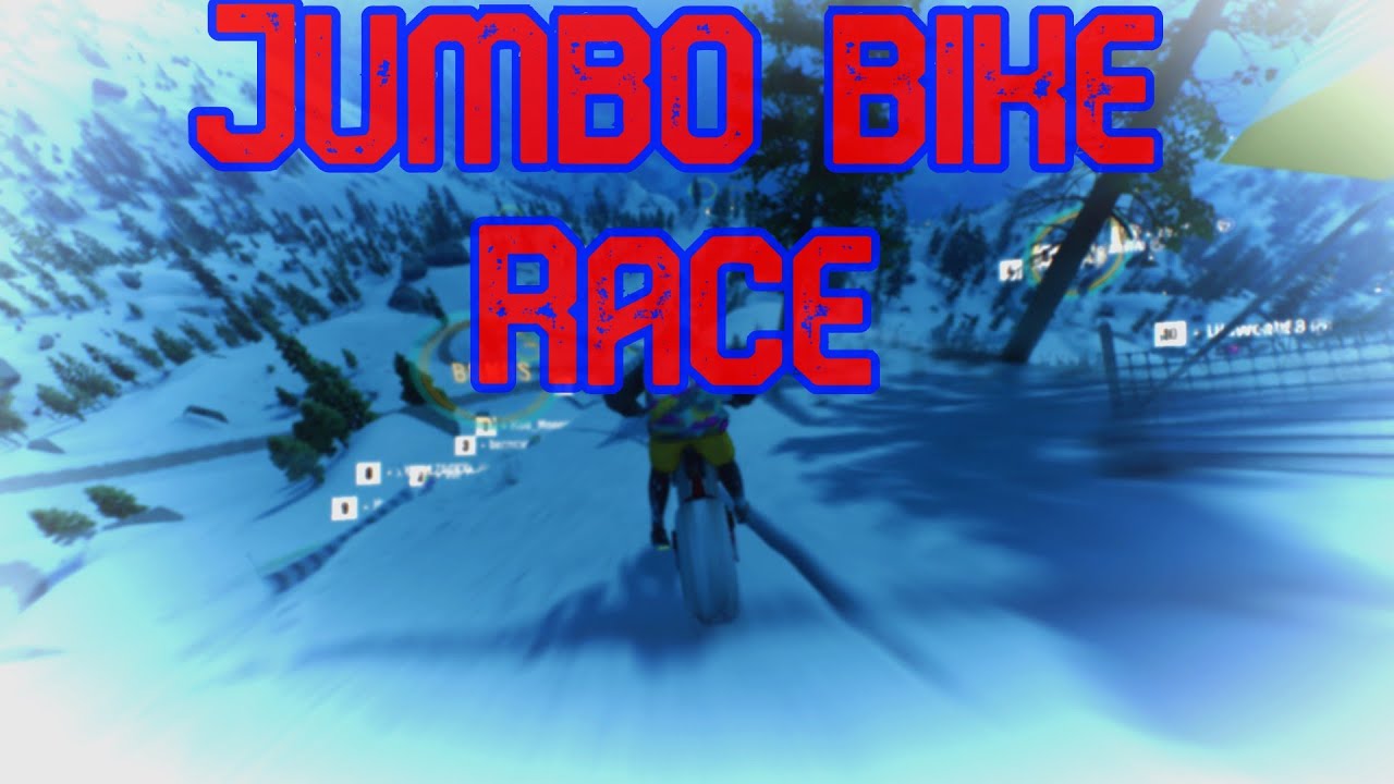 jumbo bike race Riders republic YouTube