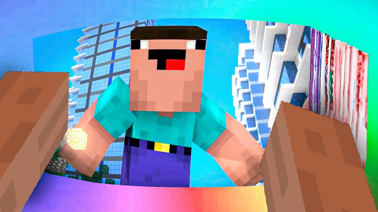 Zombie boy became human. Mincraft. Part 2 FlipBook YouTube