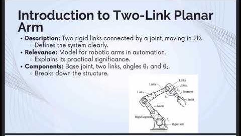 forward and inverse dynamics of simple robotic systems