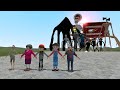 SCARY TEACHER 3D VS TREVOR HENDERSON CREATURES!! Garry's Mod SandBox