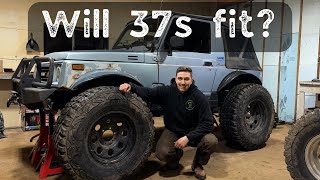 Offroad Suzuki Samurai LINKED on 37s Build Episode 1