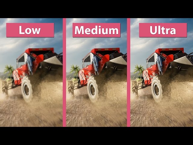 Forza Horizon 3 [PC] - Low vs Ultra - Graphics Comparison 