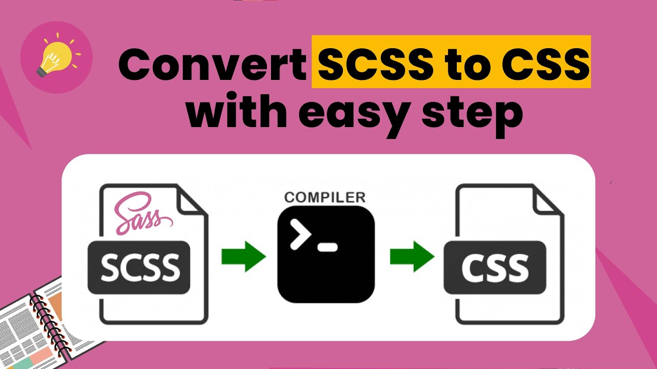 How to compile SCSS to CSS - YouTube