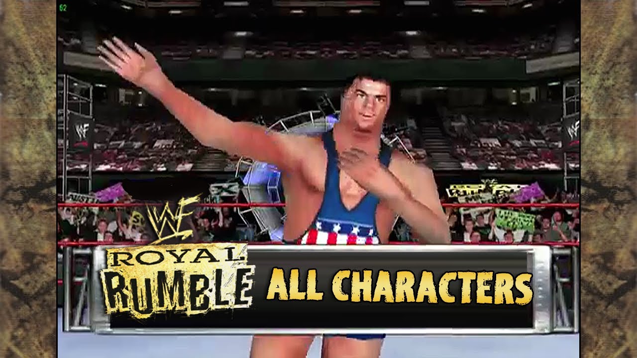 WWF Royal Rumble All Characters & Complete Roster YouTube
