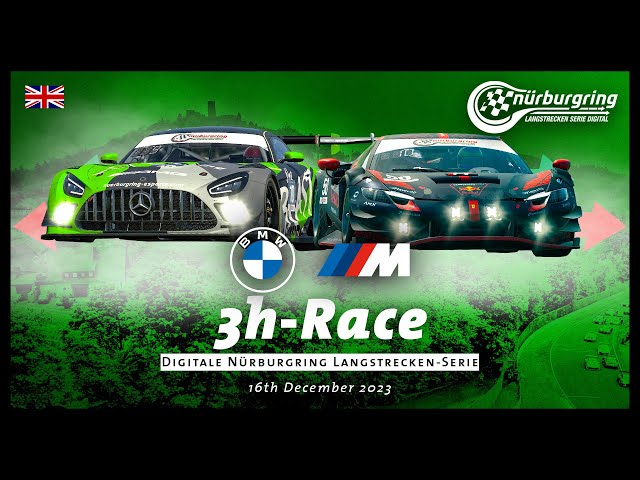 🇬🇧 LIVE: Digitale Nürburgring Langstrecken-Serie, BMW M 3h-Race!