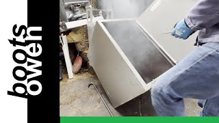 Opening a huge safe strong box with treasure inside!