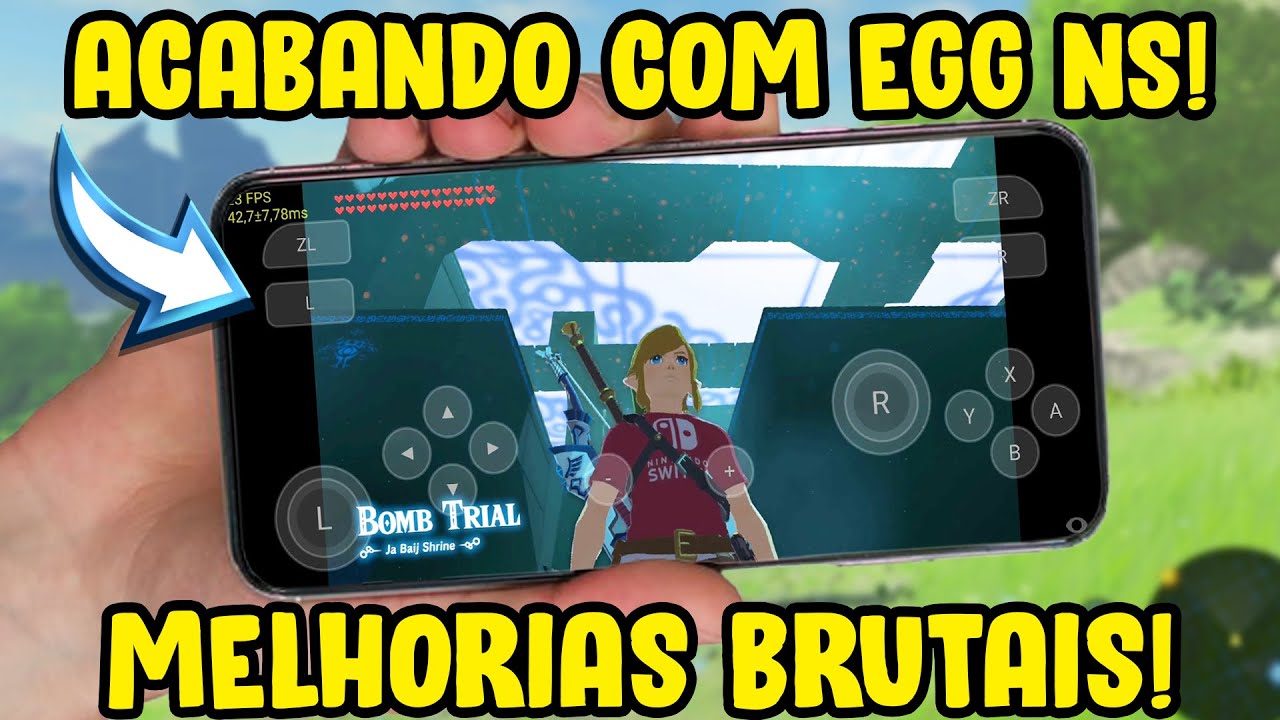 O impossível aconteceu! Zelda BOTW rodando no android em