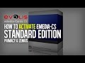 How to activate Emedia CS Standard Edition (non-Primacy card printers)