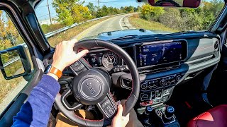 2024 Jeep Wrangler Rubicon 392 - POV Test Drive (Binaural Audio)