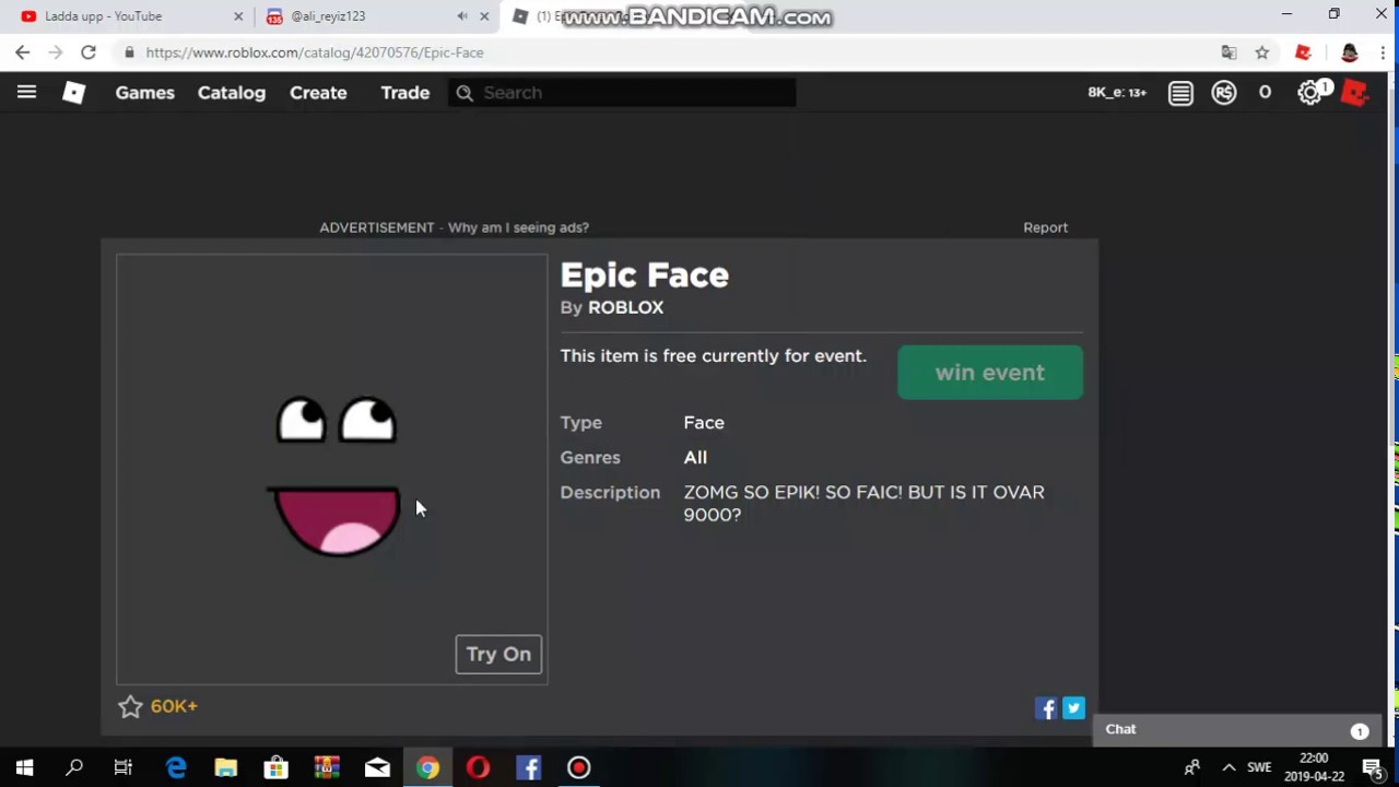epic face event π± 2019 Will go after 24 hours π±π±π± - YouTube