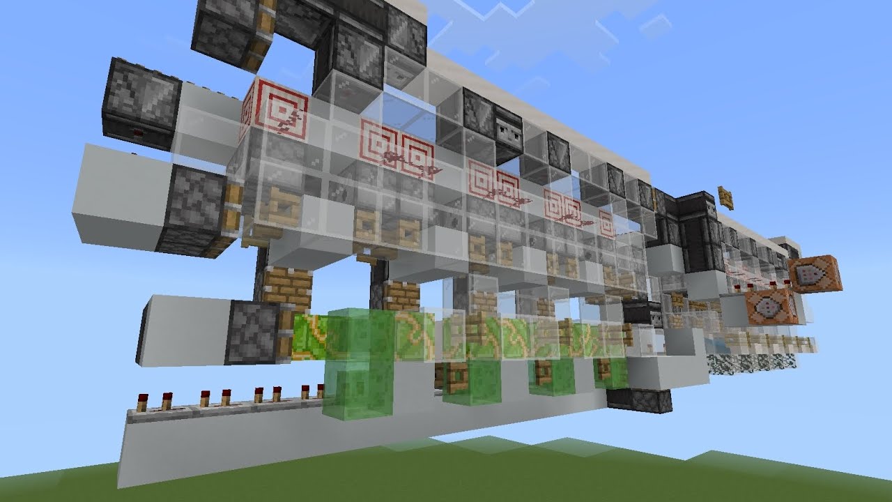 20 TnT compressor bedrock edition 1.19.81 (Tutorial) - YouTube
