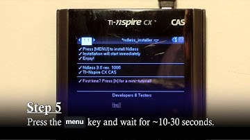 TI-Nspire Tutorial : Installer Ndless 3.6