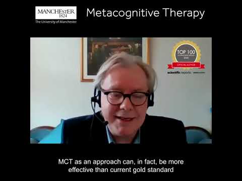 Metacognitive Therapy with Prof Adrian Wells