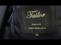 UR TAILOR レダストライプスーツ ネイビー