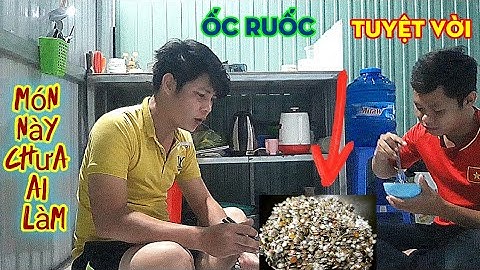 Dành Cả Ngày Để Chuẩn Bị Bữa Ăn Tối Cùng Với Món CHƯA AI LÀM " ỐC RUỐC HẤP SẢ THÁI "