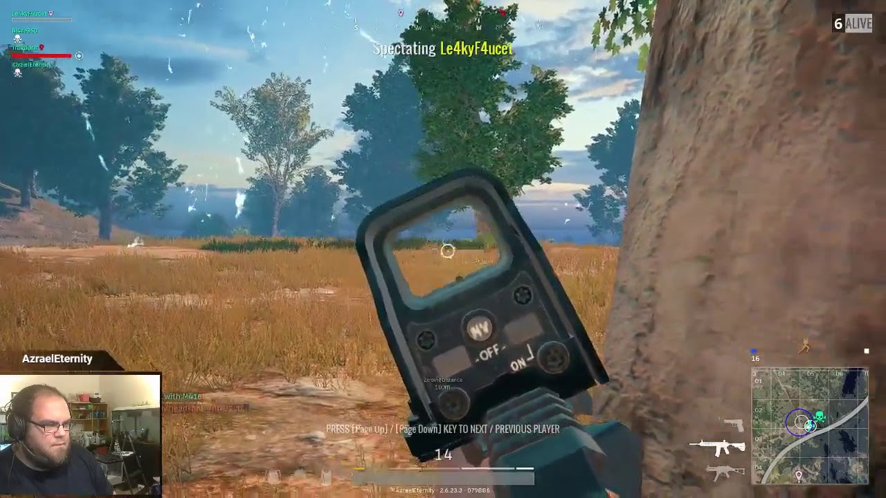 4v1 Chicken Dinner - Le4kyF4ucet is a beast!