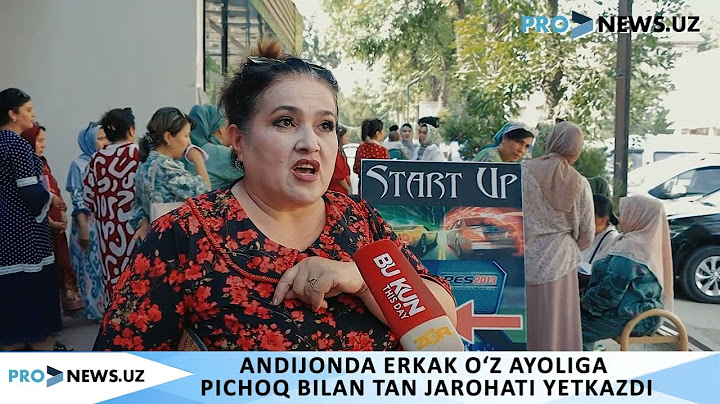 Andijonda erkak o‘z ayoliga pichoq bilan tan jarohati yetkazdi