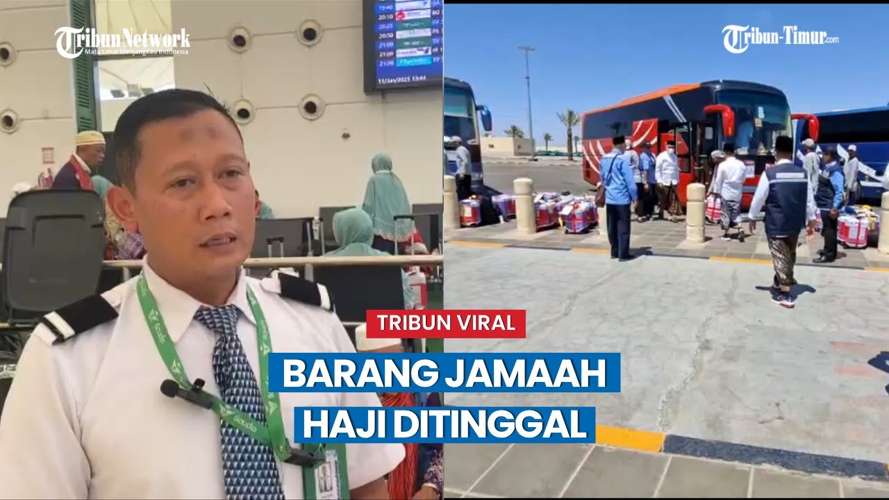 Jamaah Haji Terpaksa Bongkar Barang di Bandara Jeddah, Ini Penyebabnya