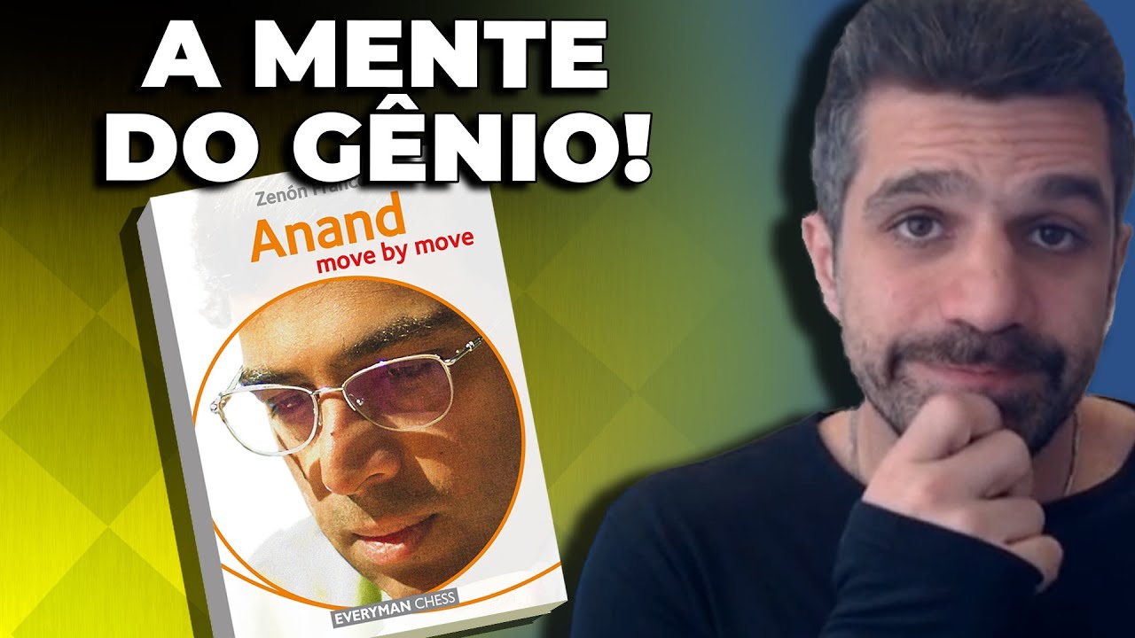 Como jogam os gênios do Xadrez?  - Anand lance a lance #01