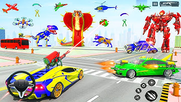 Robot Aliens Fight - Snake Car Robot Transformation - Android Gameplay