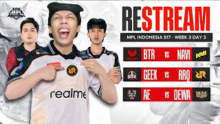 KEBANGKITAN KING RRQ !! RESTREAM MPL ID S17