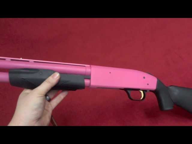 Mossberg 505 Youth 20 Gauge with Prison Pink Cerakote - YouTube