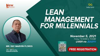 Lean Management for Millennials (Free LIVE Webinar)