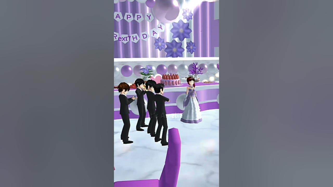 [E.A.F.S] Cantikan Yang Ultah Apa Elin? #sakuraschoolsimulator #sakubers #fypシ #dramasss #jjsss