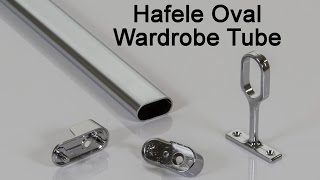 Budget Friendly Closet Solution | Hafele Oval Wardrobe Tube