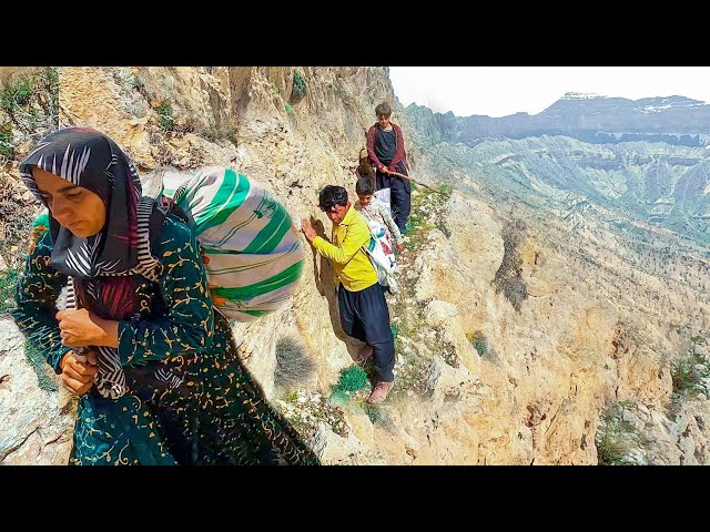 village family crossing of very harsh and life threatening mountain (part 2) class=