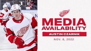 Austin Czarnik on his recent Red Wings debut and more