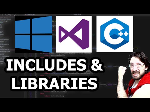 How to Setup To Code ANYTHING 😃 | Visual Studio 2019 | Libraries, Includes