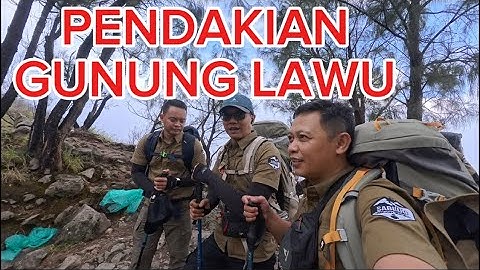 Pendakian Gunung Lawu Via Cemoro Sewu Jawa Timur