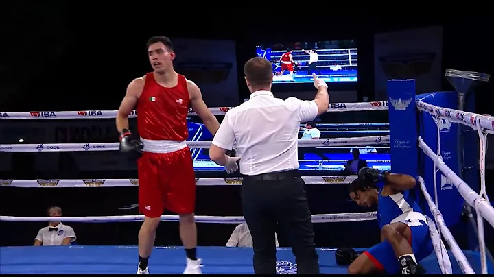 Finals (86KG)  ROMERO ROGELIO (MEX) vs  CUMMINGS R...