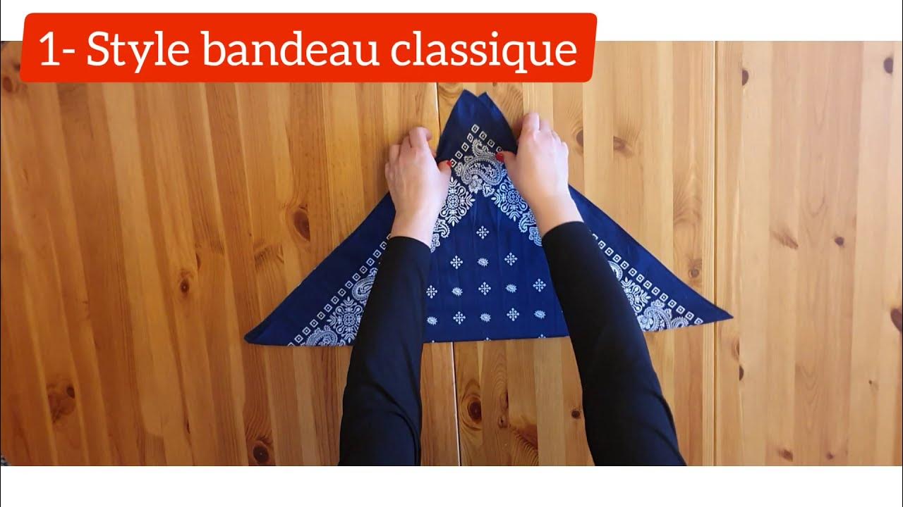 Comment mettre un bandeau dans les cheveux - Top 4 – RoyalBandana :  boutique bandana