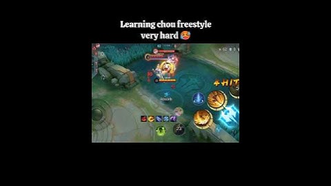 learning chou freestyle #mlbb #mobilelegends #chou #freestyle