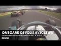 Le restart et la bataille de folie en onboard avec hamilton  grand prix de grandebretagne  f1